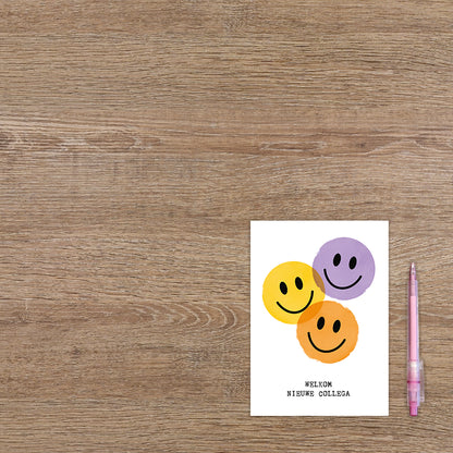 Welkom nieuwe collega