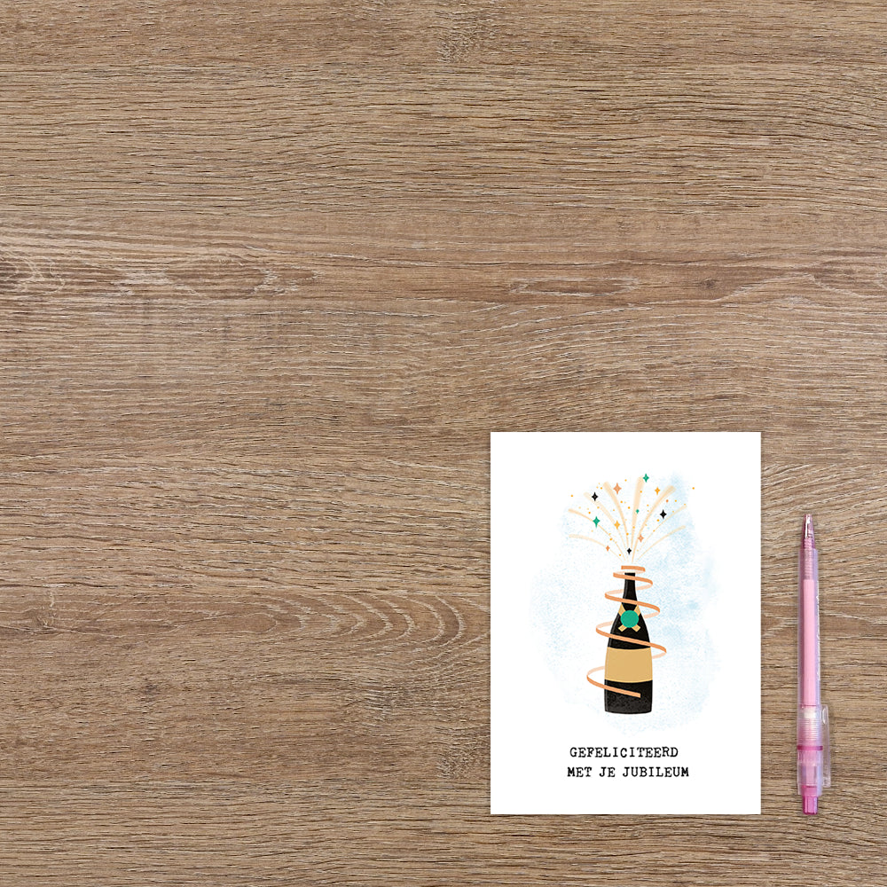 Gefeliciteerd met je jubileum