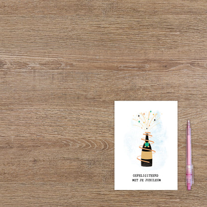 Gefeliciteerd met je jubileum