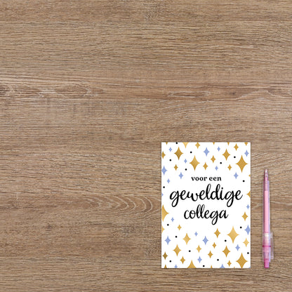Voor een geweldige collega