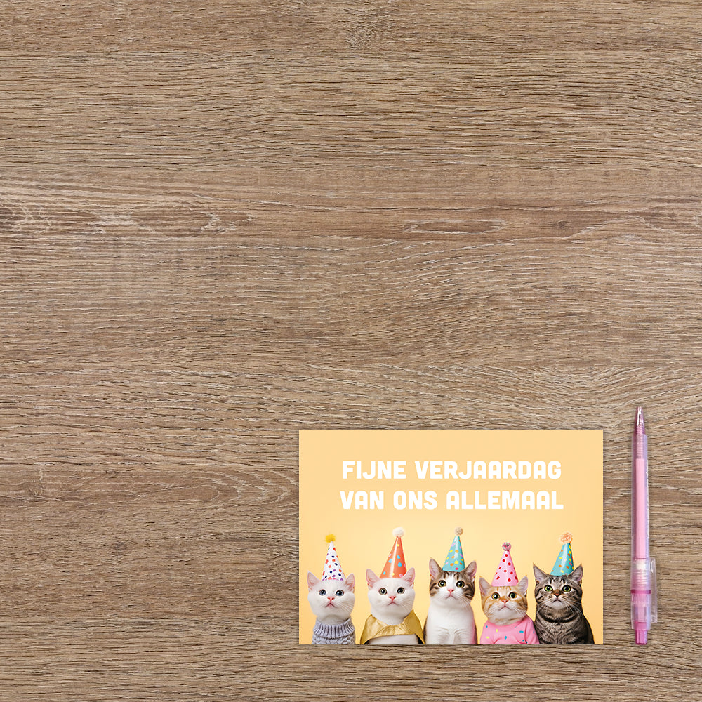 Fijne verjaardag van ons allemaal