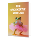 Een opkikkertje voor jou - Formaat: Standaard - Vorm: Staand - Opkikker kaart - Op deze wenskaart staat een kikker in een roze tutu met daarboven de tekst: "Een opkikkertje voor jou". - Snelwenskaart