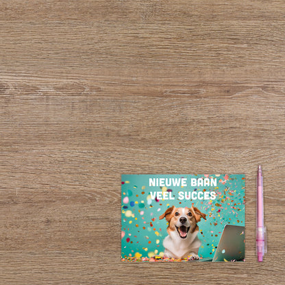 Nieuwe baan veel succes