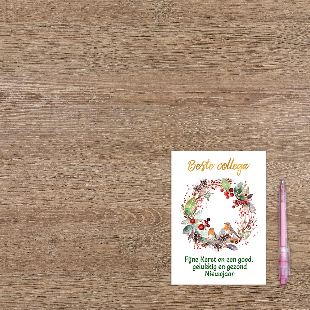 Fijne kerst en een goed nieuwjaar