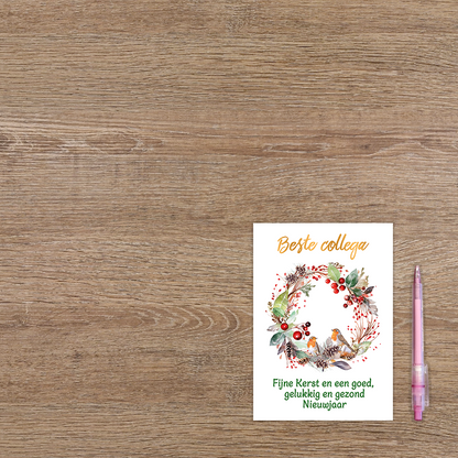 Fijne kerst en een goed nieuwjaar