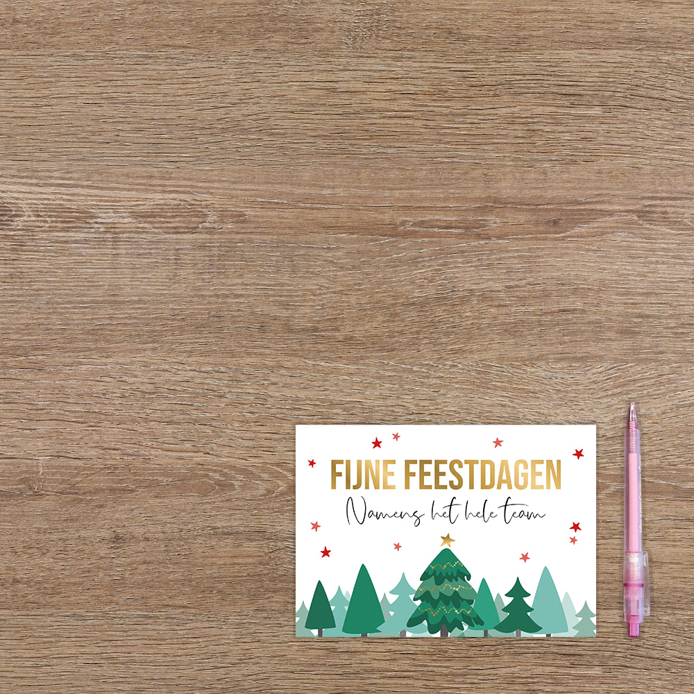 Fijne feestdagen namens het hele team