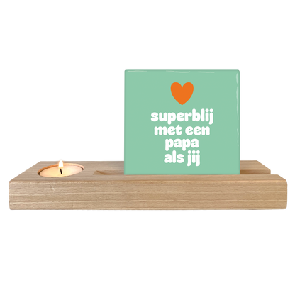 Superblij met een papa als jij