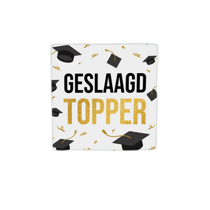 Geslaagd topper