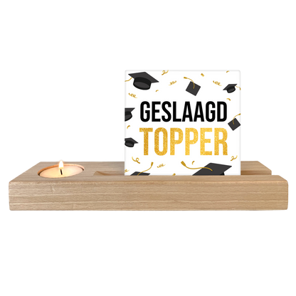 Geslaagd topper