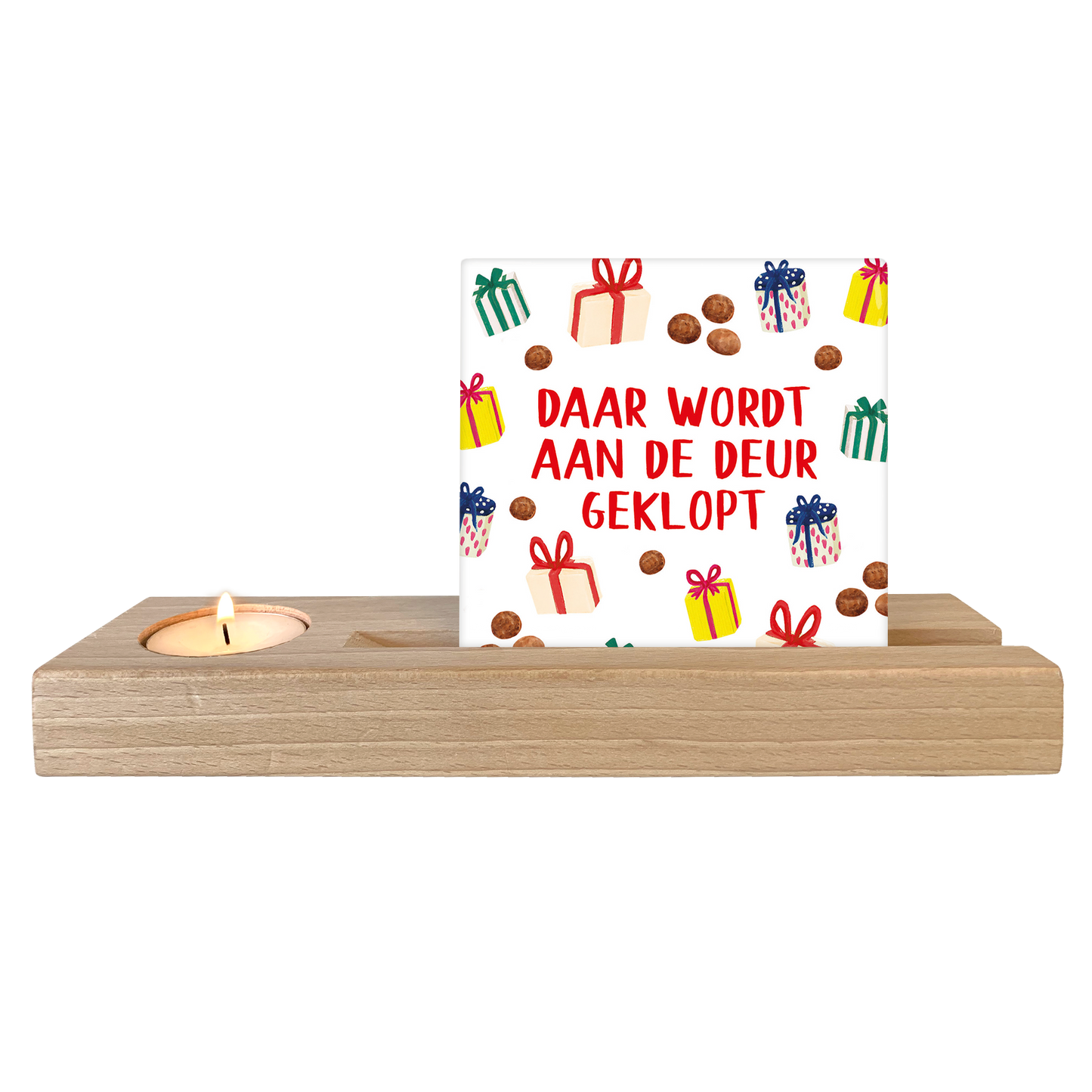 Daar wordt aan de deur geklopt