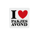 I love Pakjesavond