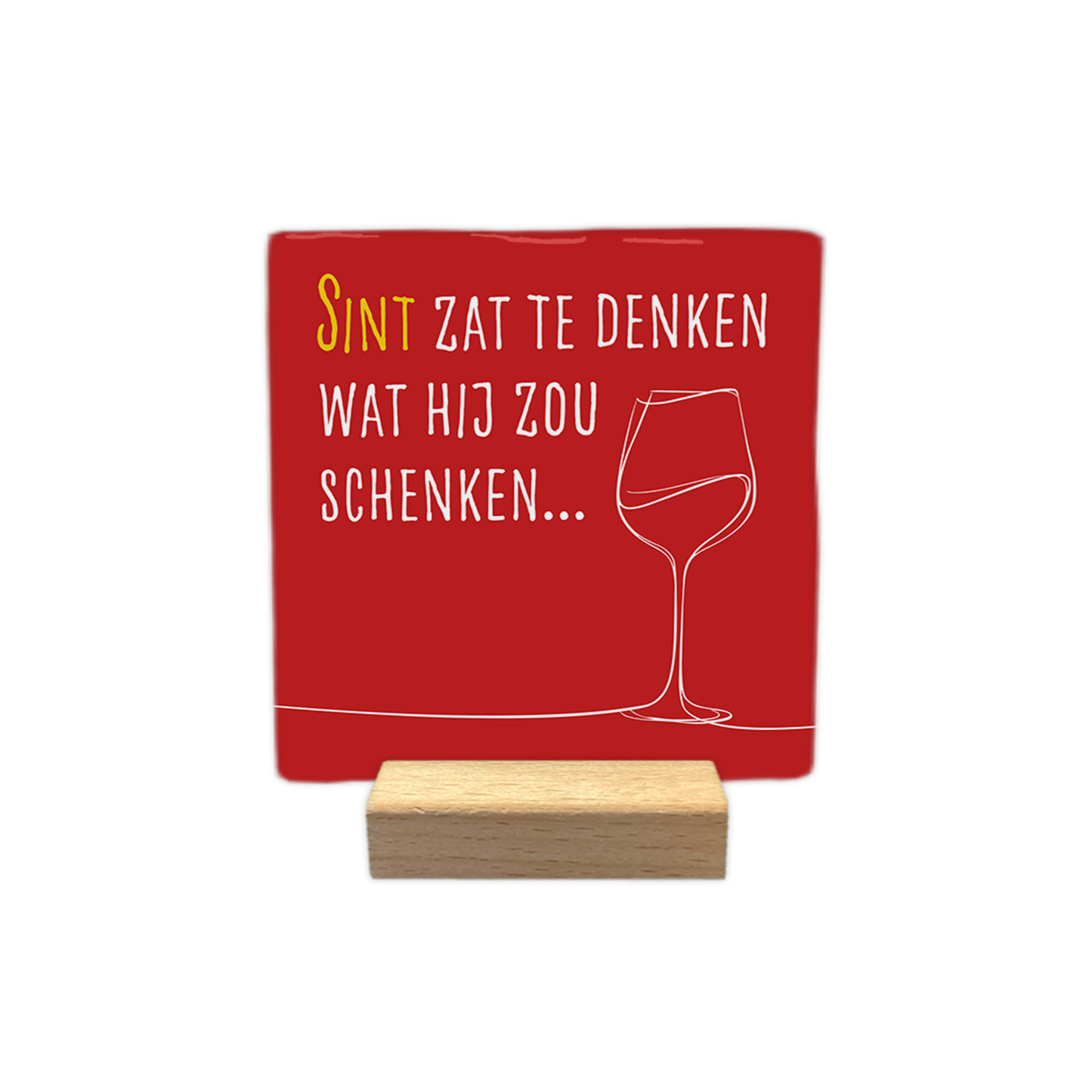 Sint zat te denken