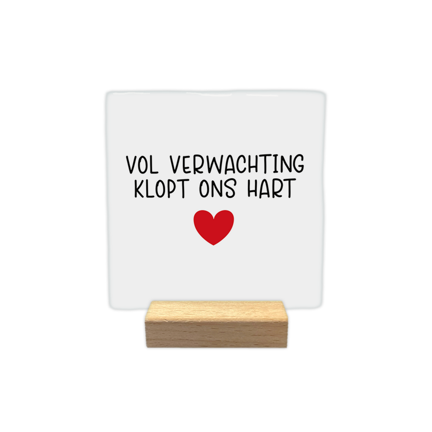 Vol verwachting klopt ons hart