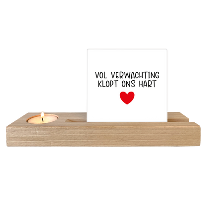 Vol verwachting klopt ons hart