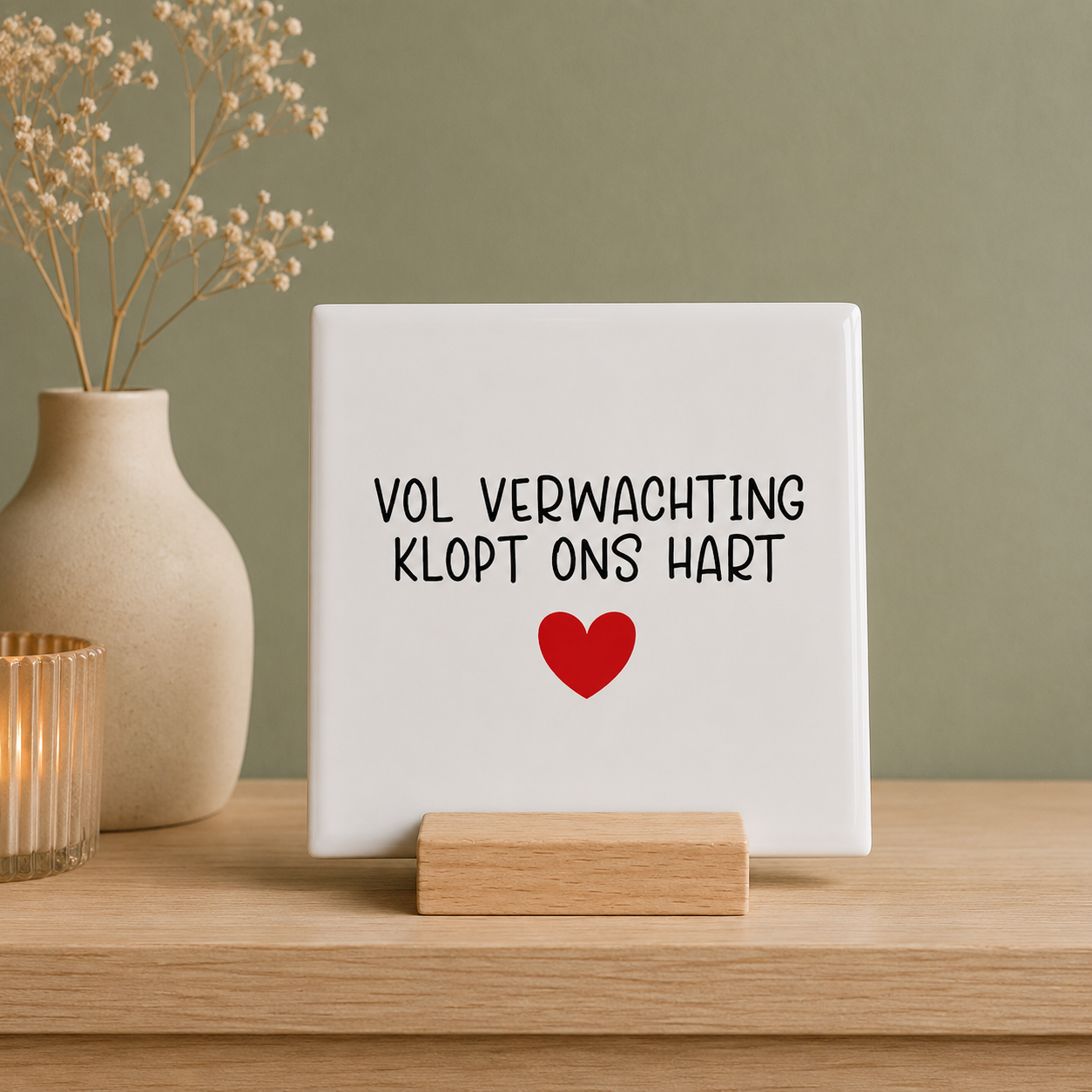Vol verwachting klopt ons hart