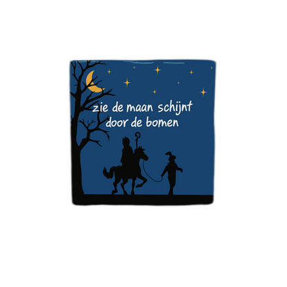 Zie de maan schijnt
