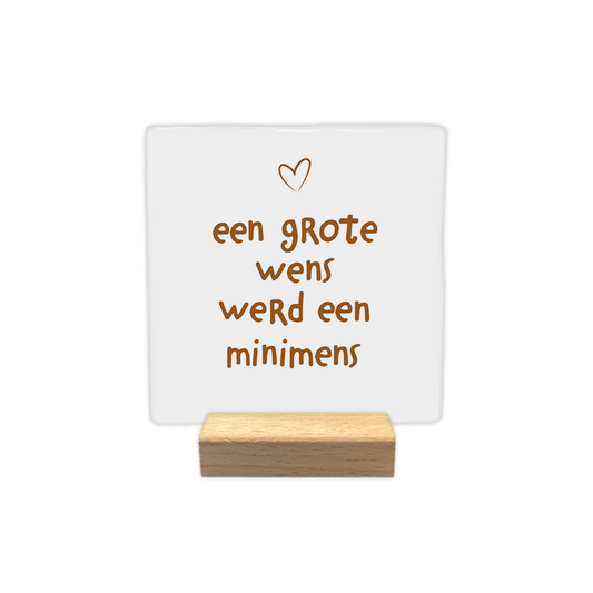 Een grote wens