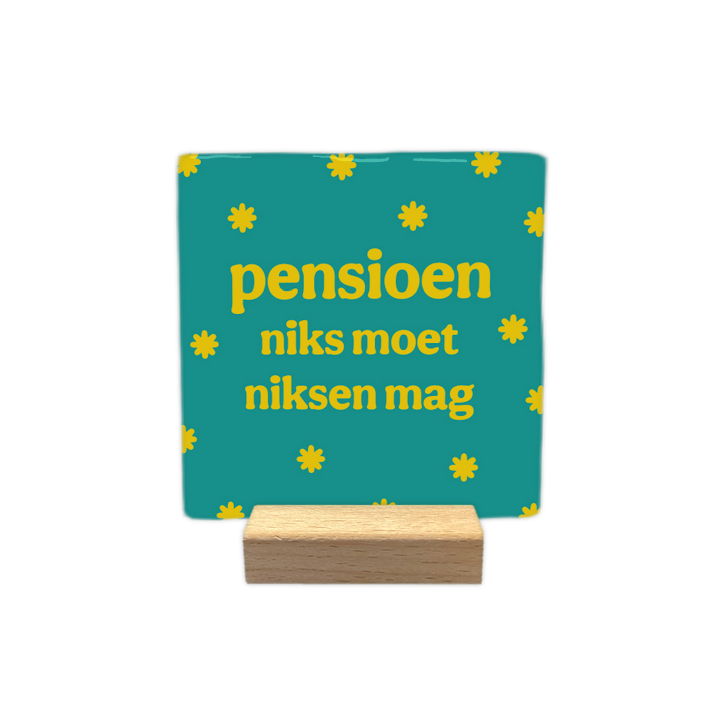 Pensioen niks moet niksen mag