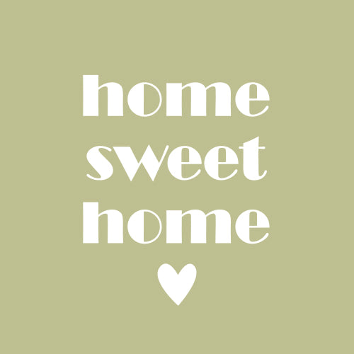 Home sweet home