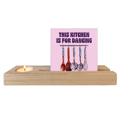This kitchen is for dancing