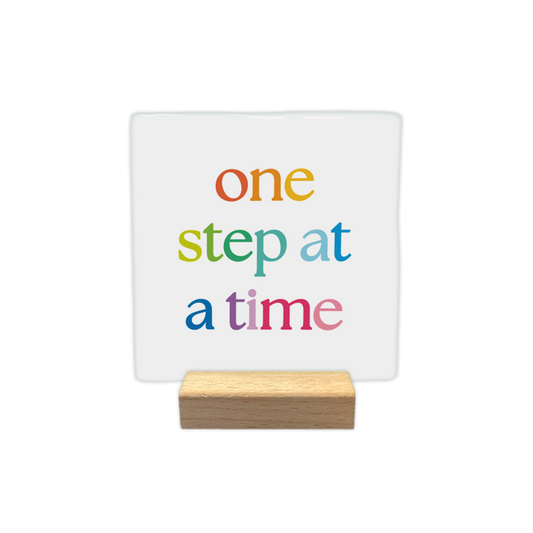 One step at a time