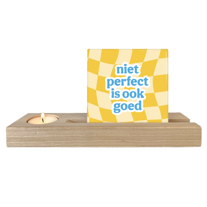 Niet perfect is ook goed