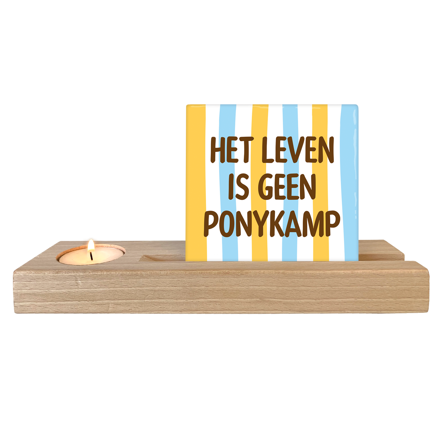 Het leven is geen ponykamp