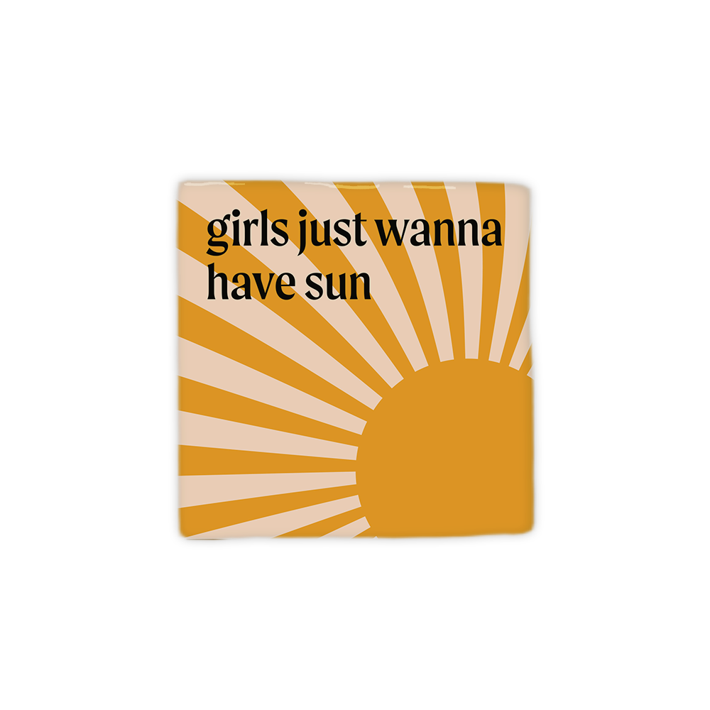 Girls just wanna sun