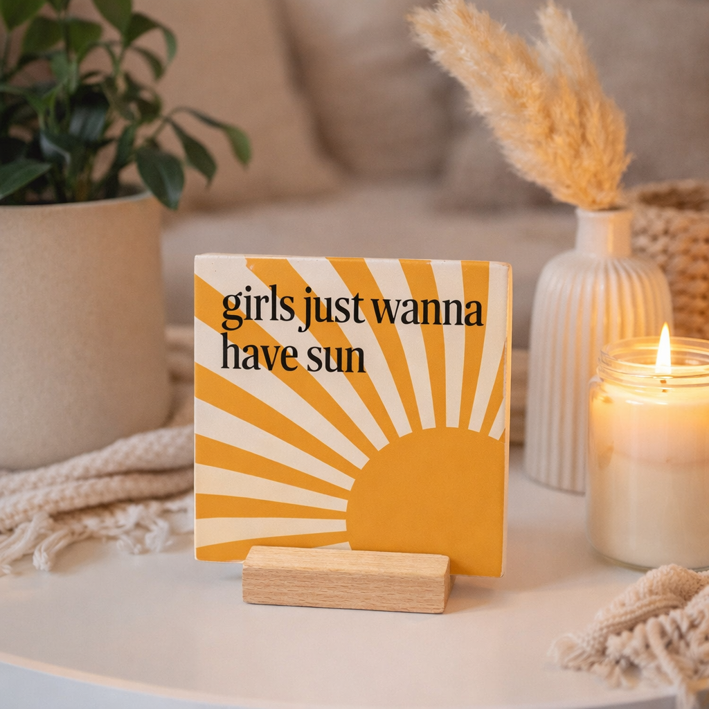 Girls just wanna sun