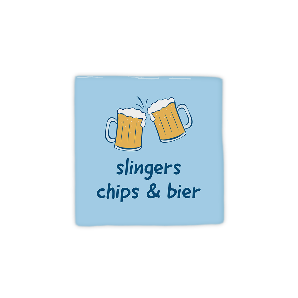 Slingers chips & bier
