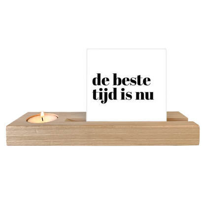 De beste tijd is nu