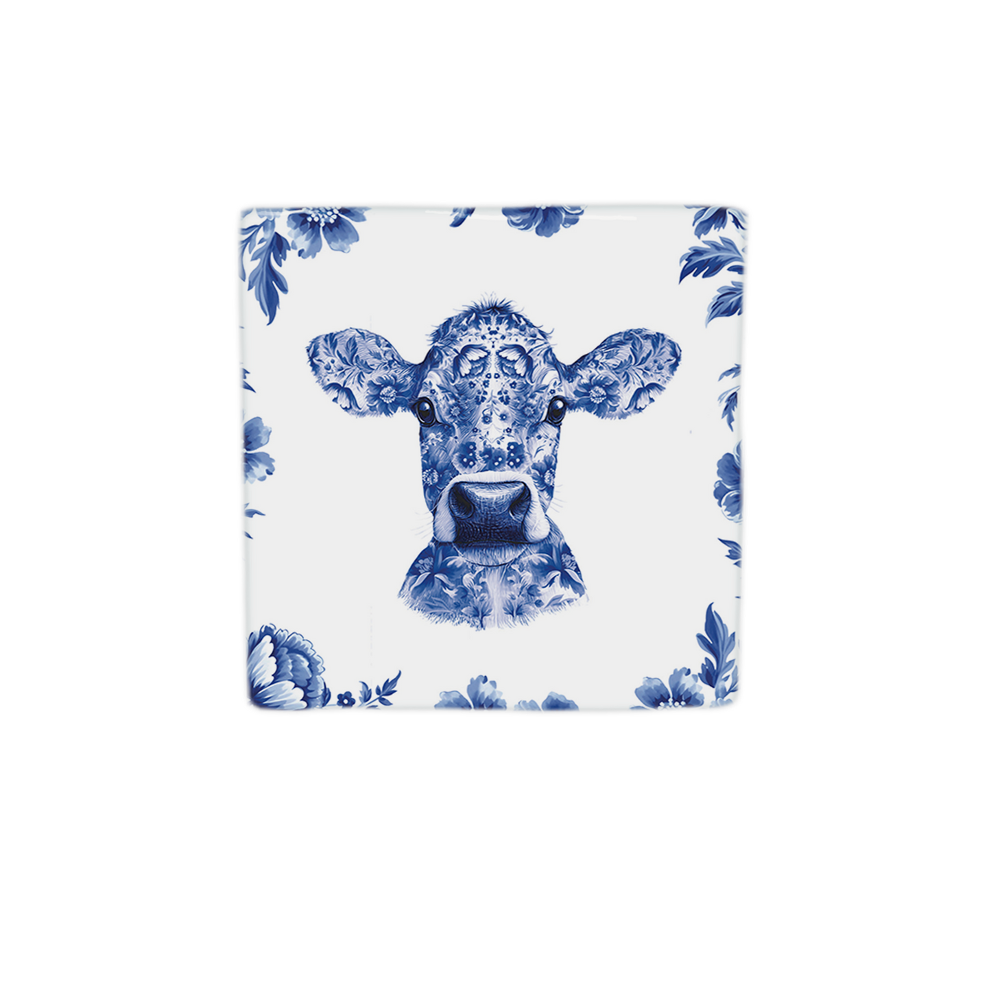 Delfts blauwe koe