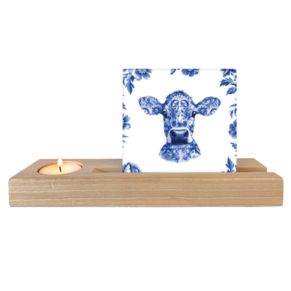 Delfts blauwe koe