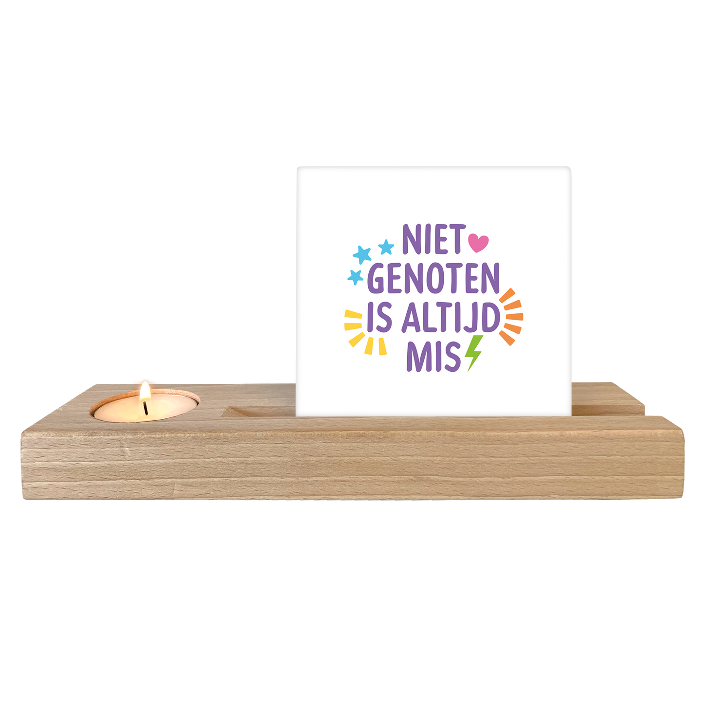 Niet genoten is altijd mis