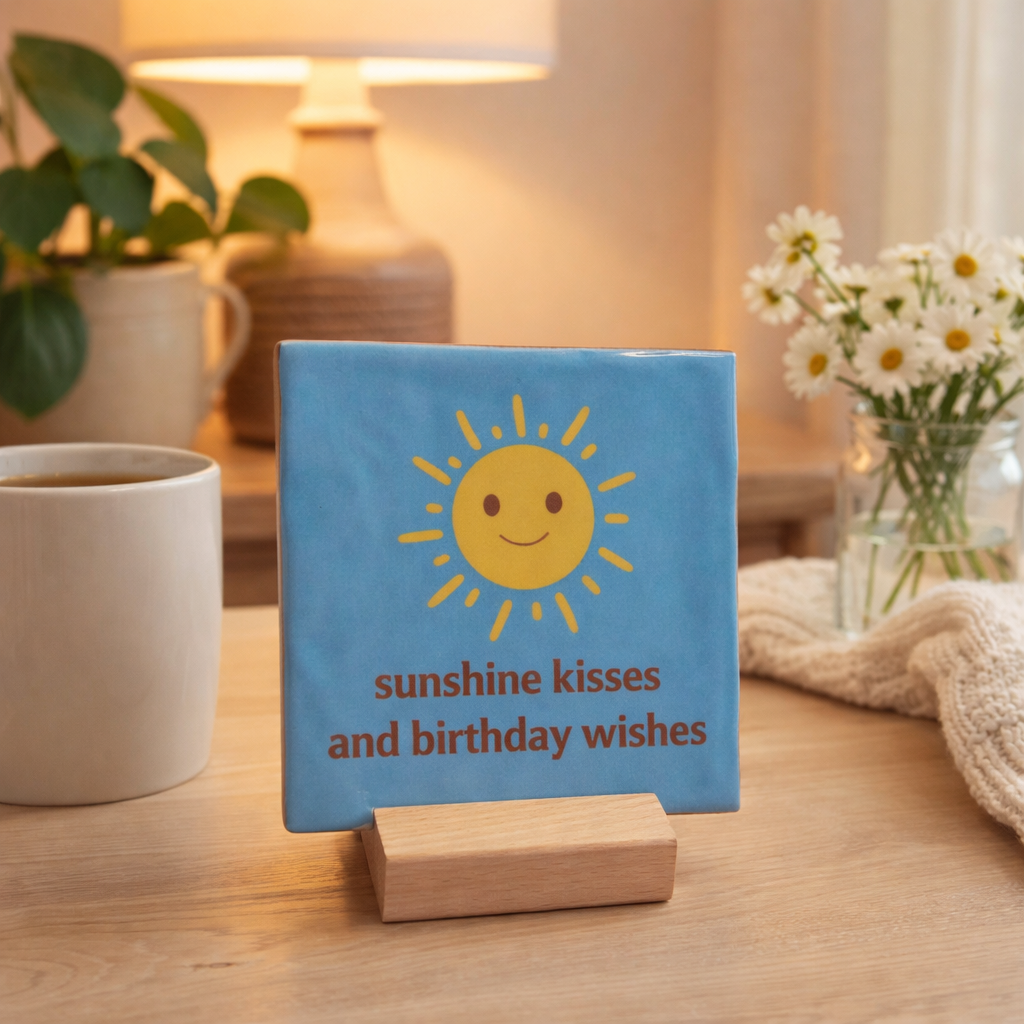 Sunshine kisses and birthday wishes