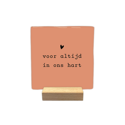 Voor altijd in ons hart
