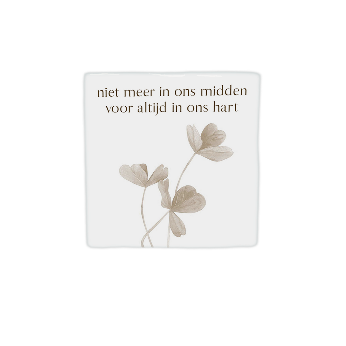Niet meer in ons midden