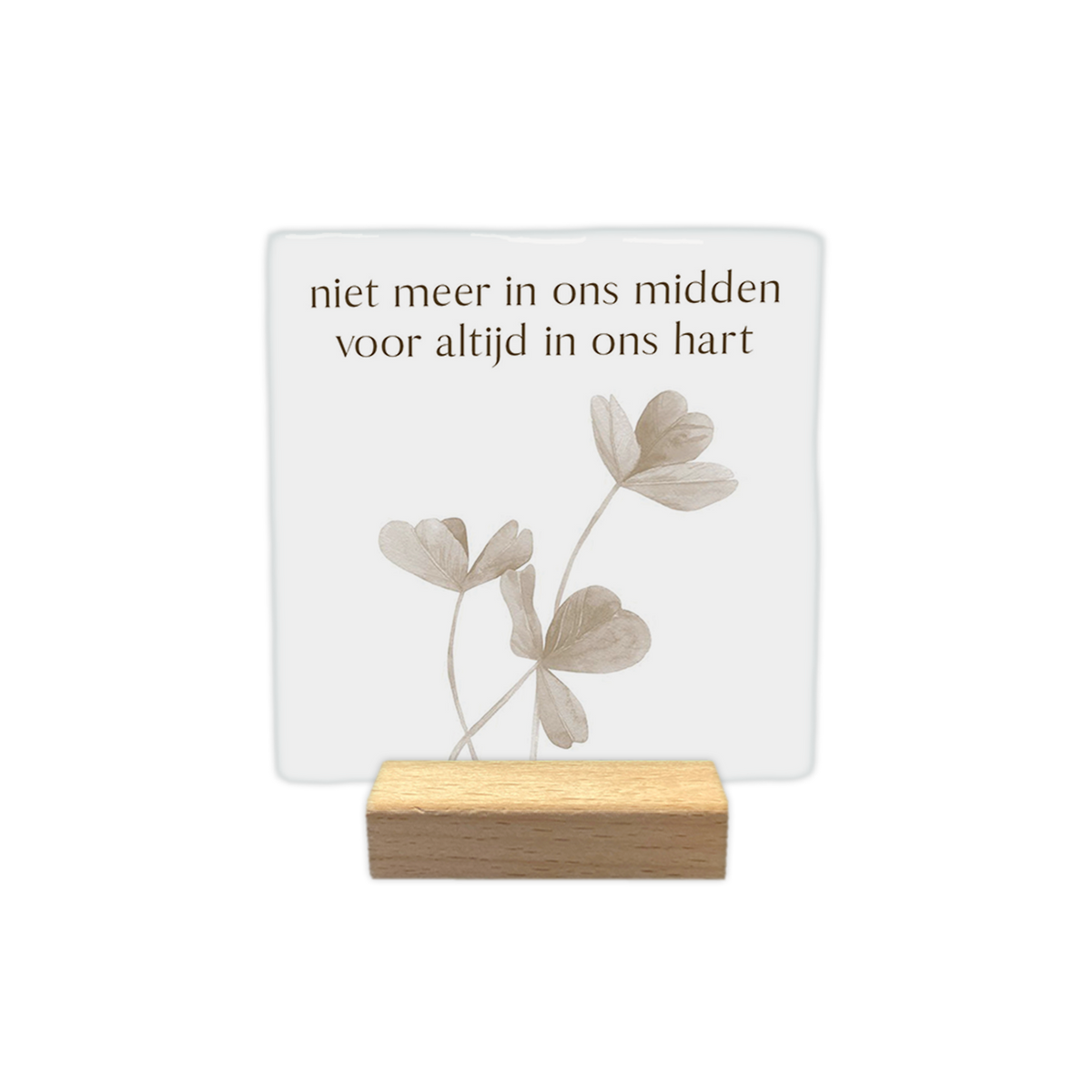 Niet meer in ons midden