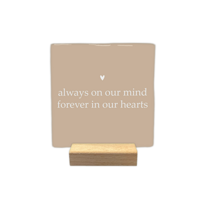 Forever in our hearts