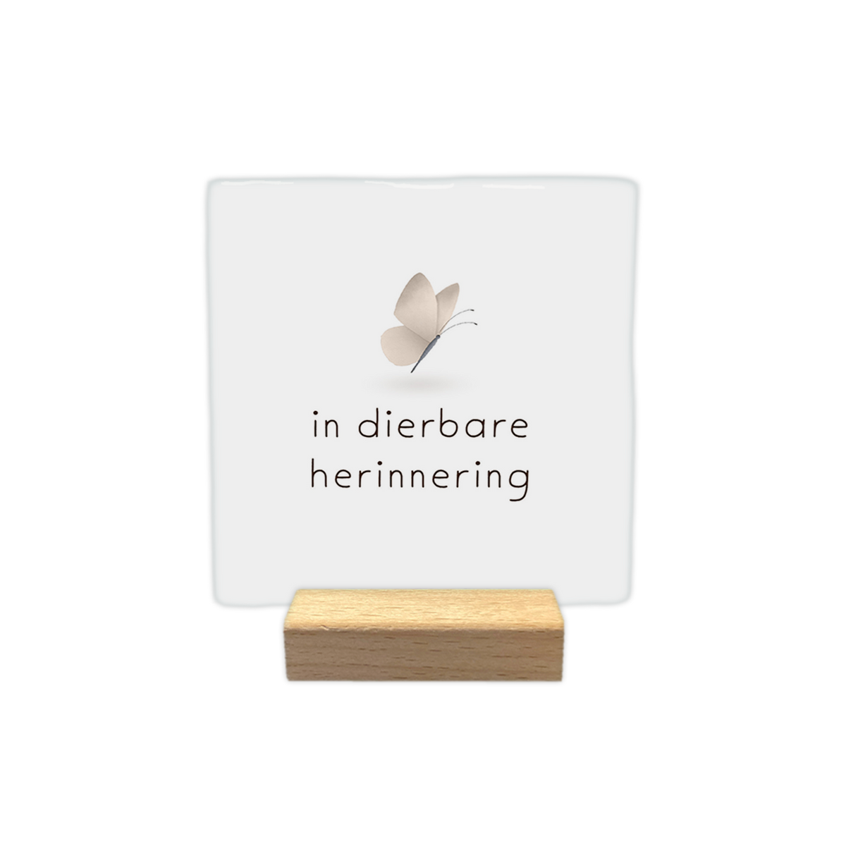 In dierbare herinnering