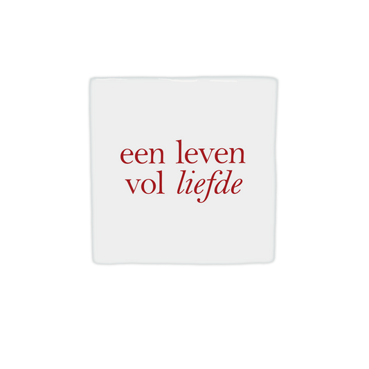 Een leven vol liefde