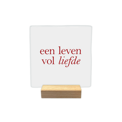 Een leven vol liefde