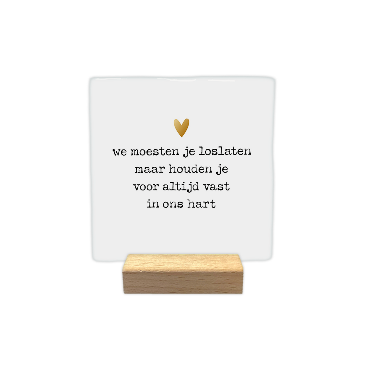 We moeten jou loslaten