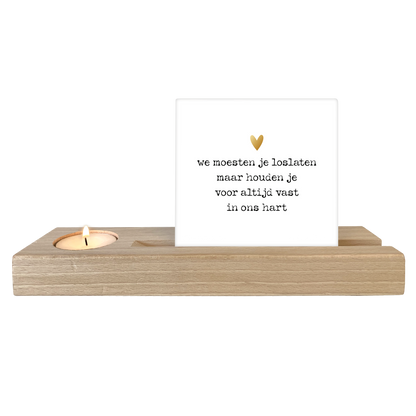 We moeten jou loslaten