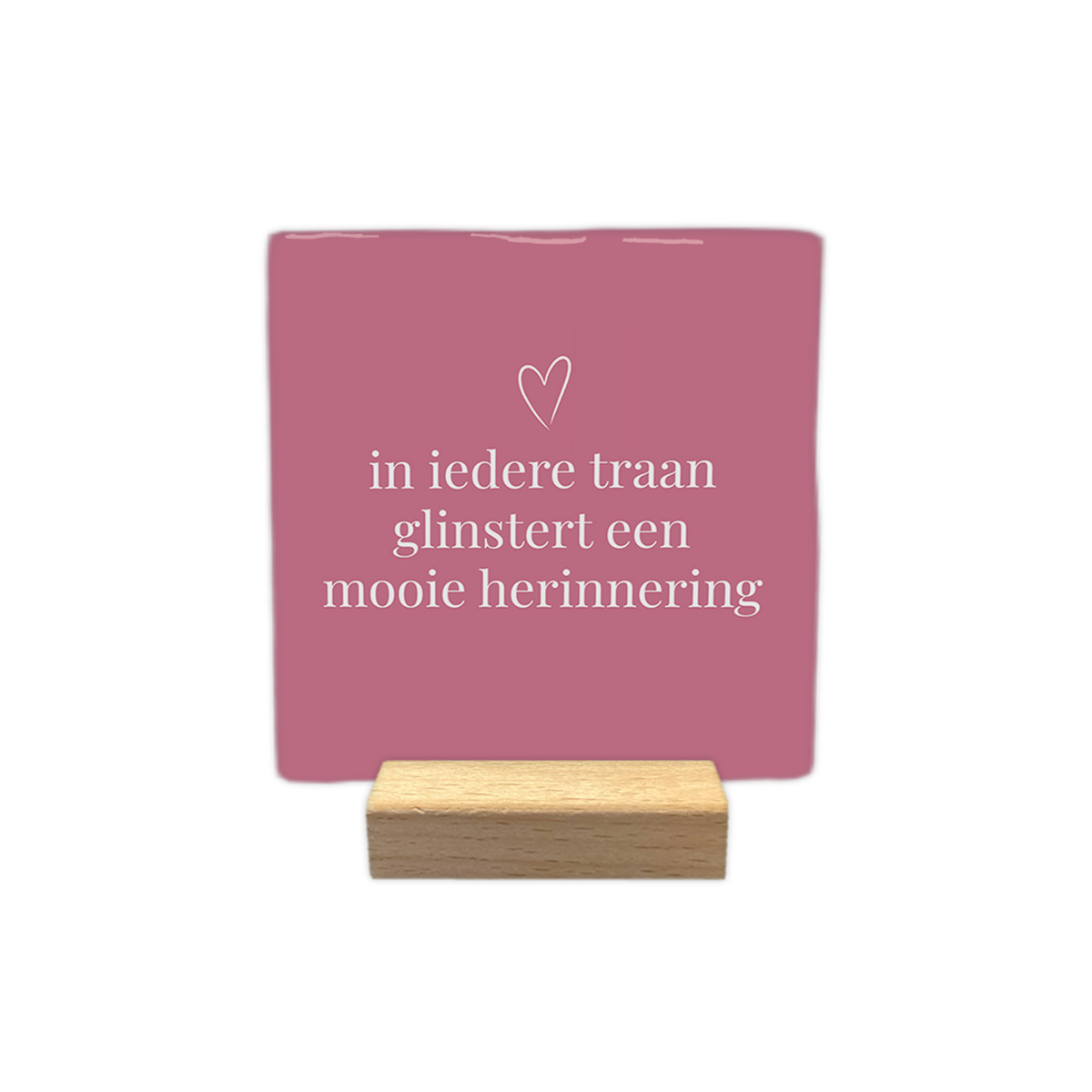 In iedere traan