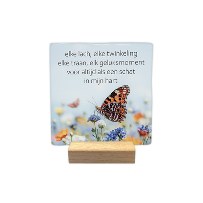 Elke lach, elke twinkeling