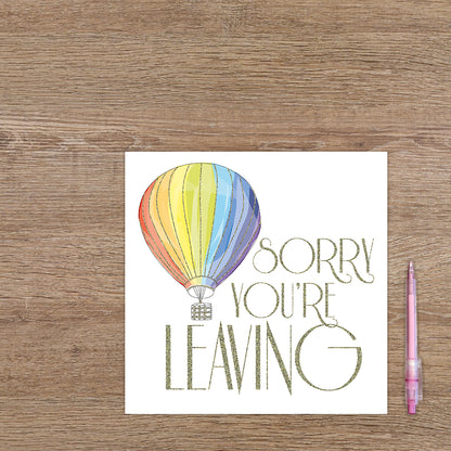 XL kaart - Sorry you're leaving