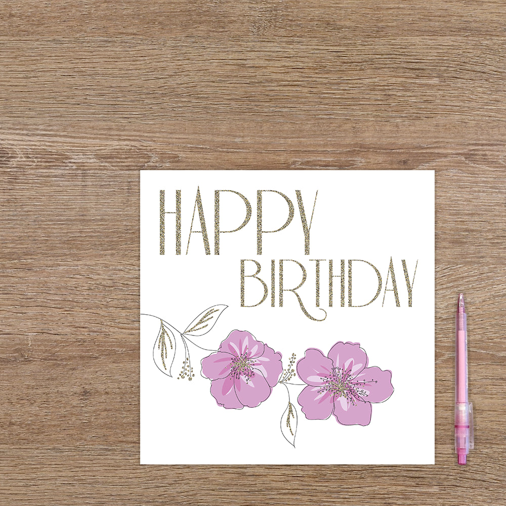 XL kaart - Happy birthday