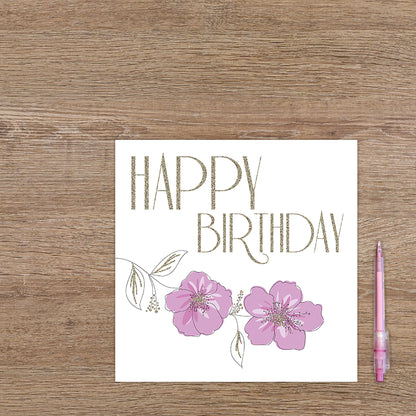 XL kaart - Happy birthday