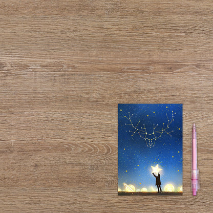 Rendier in de sterren